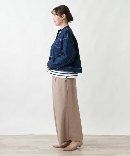 Leilian PLUS HOUSE / レリアンプラスハウス テーラードジャケット | デニムジャケット【L JEANS】【26年3月カタログ】 | 詳細2