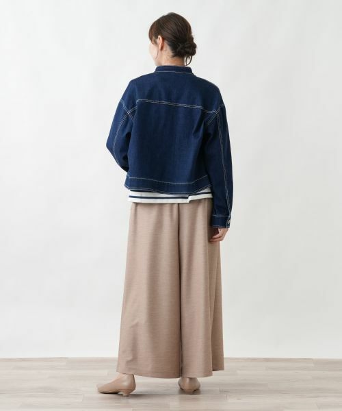 Leilian PLUS HOUSE / レリアンプラスハウス テーラードジャケット | デニムジャケット【L JEANS】【26年3月カタログ】 | 詳細3