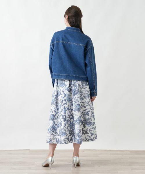 Leilian PLUS HOUSE / レリアンプラスハウス テーラードジャケット | デニムジャケット【L JEANS】【26年3月カタログ】 | 詳細6