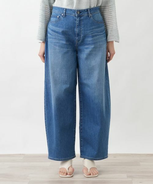 Leilian PLUS HOUSE / レリアンプラスハウス デニムパンツ | カーブデニムパンツ【L JEANS】【26年3月カタログ】 | 詳細4