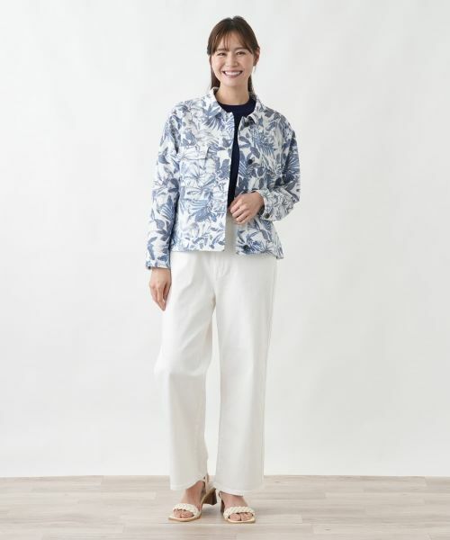 Leilian PLUS HOUSE / レリアンプラスハウス デニムパンツ | ストレートデニムパンツ【L JEANS】【26年3月カタログ】 | 詳細1