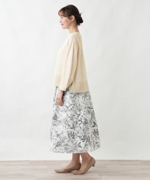 Leilian PLUS HOUSE / レリアンプラスハウス ニット・セーター | ボートネックニット【26年3月カタログ】 | 詳細2