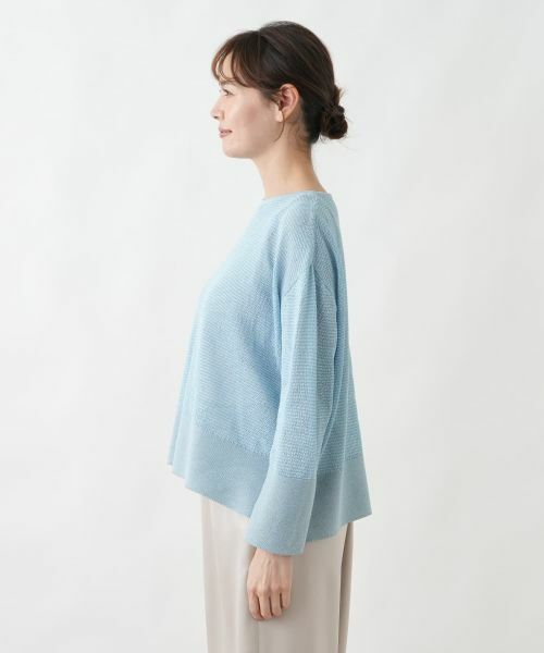 Leilian PLUS HOUSE / レリアンプラスハウス ニット・セーター | ボートネックニット【26年3月カタログ】 | 詳細8