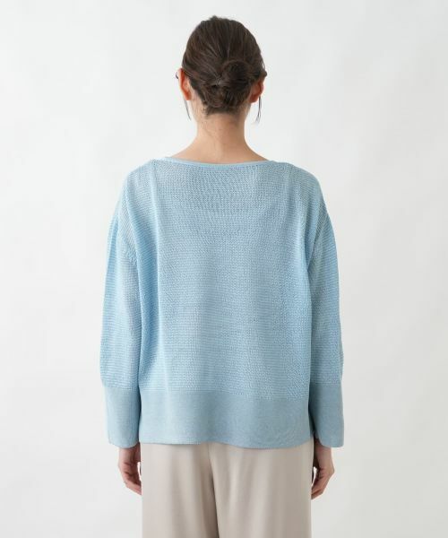 Leilian PLUS HOUSE / レリアンプラスハウス ニット・セーター | ボートネックニット【26年3月カタログ】 | 詳細9