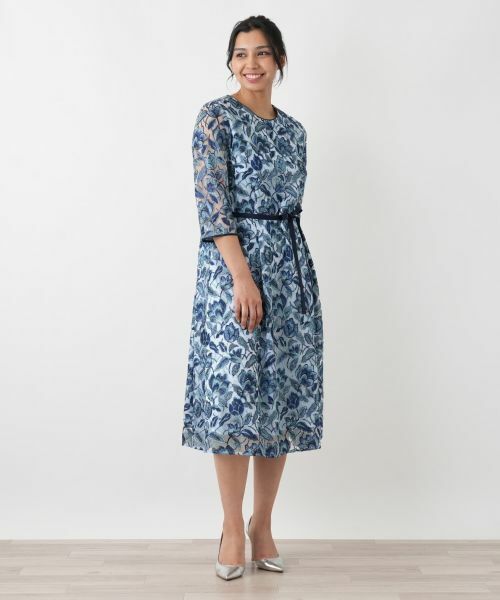 Leilian PLUS HOUSE / レリアンプラスハウス ドレス | レースワンピース【セレモニー】【26年3月カタログ】 | 詳細1