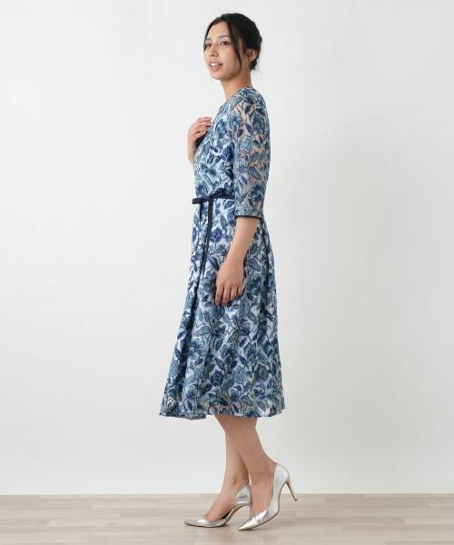 Leilian PLUS HOUSE / レリアンプラスハウス ドレス | レースワンピース【セレモニー】【26年3月カタログ】 | 詳細2