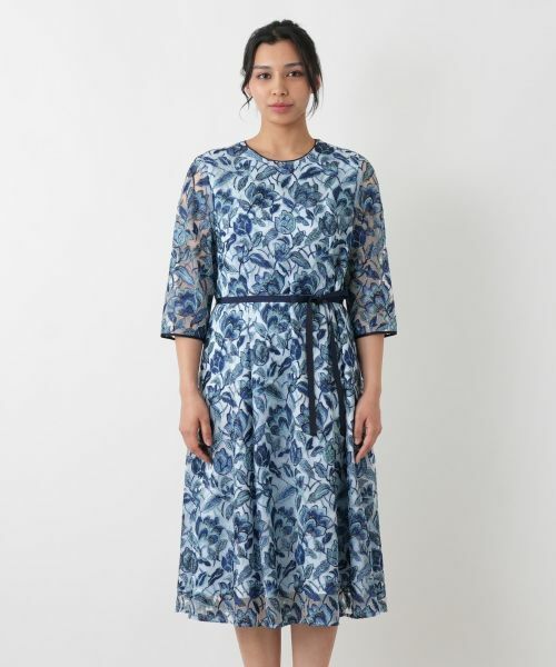 Leilian PLUS HOUSE / レリアンプラスハウス ドレス | レースワンピース【セレモニー】【26年3月カタログ】 | 詳細4