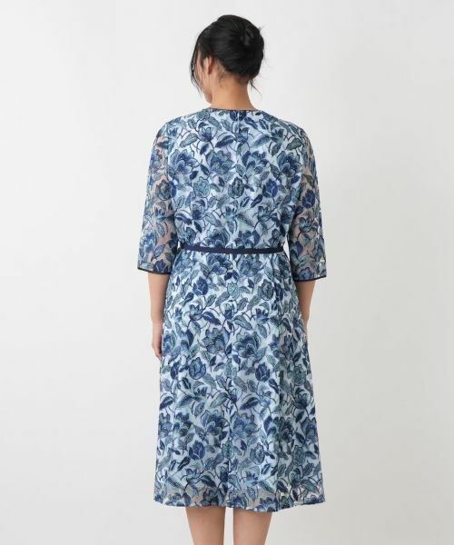 Leilian PLUS HOUSE / レリアンプラスハウス ドレス | レースワンピース【セレモニー】【26年3月カタログ】 | 詳細6