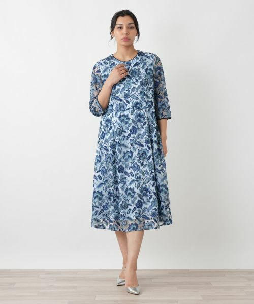 Leilian PLUS HOUSE / レリアンプラスハウス ドレス | レースワンピース【セレモニー】【26年3月カタログ】 | 詳細7