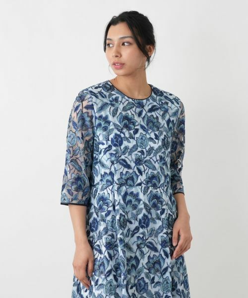 Leilian PLUS HOUSE / レリアンプラスハウス ドレス | レースワンピース【セレモニー】【26年3月カタログ】 | 詳細8