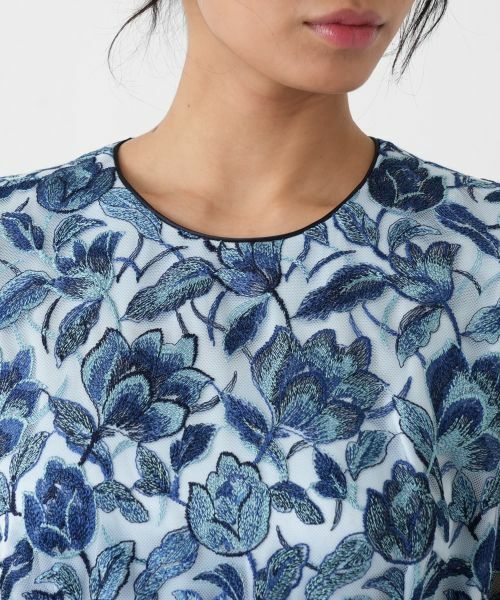 Leilian PLUS HOUSE / レリアンプラスハウス ドレス | レースワンピース【セレモニー】【26年3月カタログ】 | 詳細9