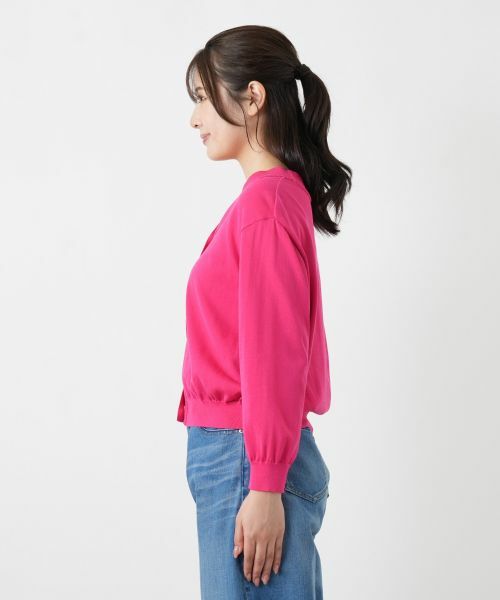 Leilian PLUS HOUSE / レリアンプラスハウス カーディガン・ボレロ | Vネックカーディガン【26年3月カタログ】 | 詳細11