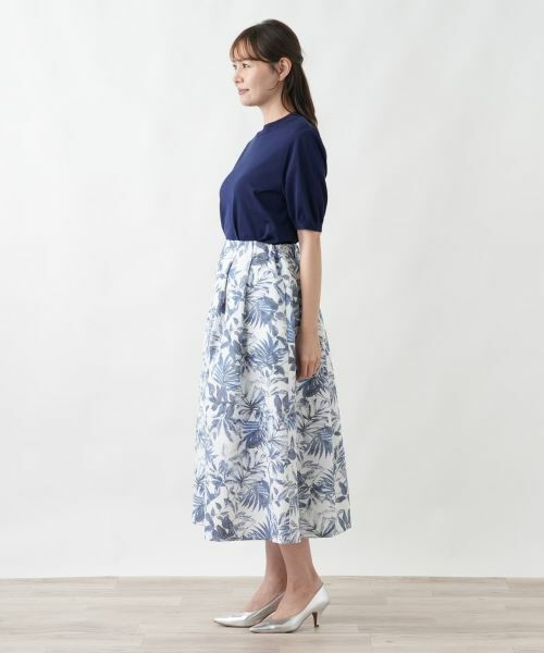 Leilian PLUS HOUSE / レリアンプラスハウス ニット・セーター | 半袖ニット【26年3月カタログ】 | 詳細2