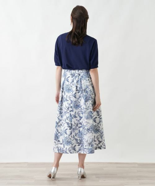 Leilian PLUS HOUSE / レリアンプラスハウス ニット・セーター | 半袖ニット【26年3月カタログ】 | 詳細3