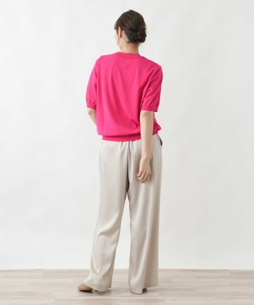 Leilian PLUS HOUSE / レリアンプラスハウス ニット・セーター | 半袖ニット【26年3月カタログ】 | 詳細6