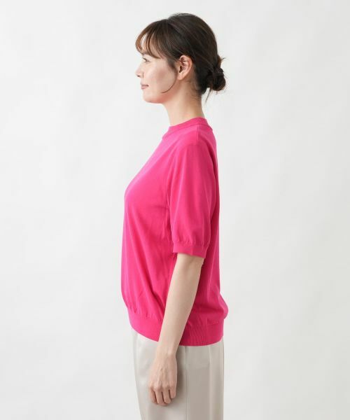 Leilian PLUS HOUSE / レリアンプラスハウス ニット・セーター | 半袖ニット【26年3月カタログ】 | 詳細8