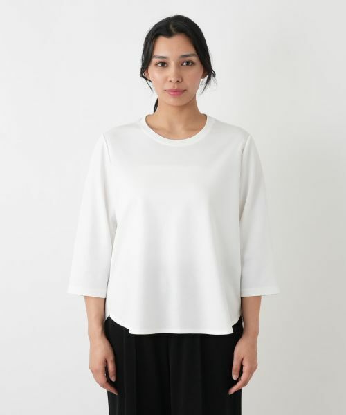 Leilian PLUS HOUSE / レリアンプラスハウス Tシャツ | 七分袖カットソー【Rich 1-mile】【26年3月カタログ】 | 詳細10