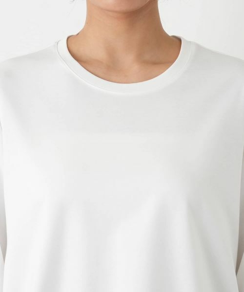 Leilian PLUS HOUSE / レリアンプラスハウス Tシャツ | 七分袖カットソー【Rich 1-mile】【26年3月カタログ】 | 詳細13