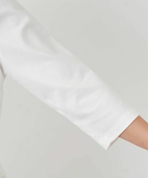 Leilian PLUS HOUSE / レリアンプラスハウス Tシャツ | 七分袖カットソー【Rich 1-mile】【26年3月カタログ】 | 詳細15
