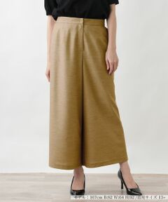 ストレッチガウチョパンツ【Rich 1-mile】【26年3月カタログ】