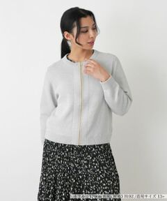 ニットブルゾン【Rich 1-mile】【26年3月カタログ】