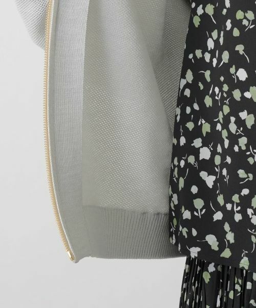 Leilian PLUS HOUSE / レリアンプラスハウス その他アウター | ニットブルゾン【Rich 1-mile】【26年3月カタログ】 | 詳細14