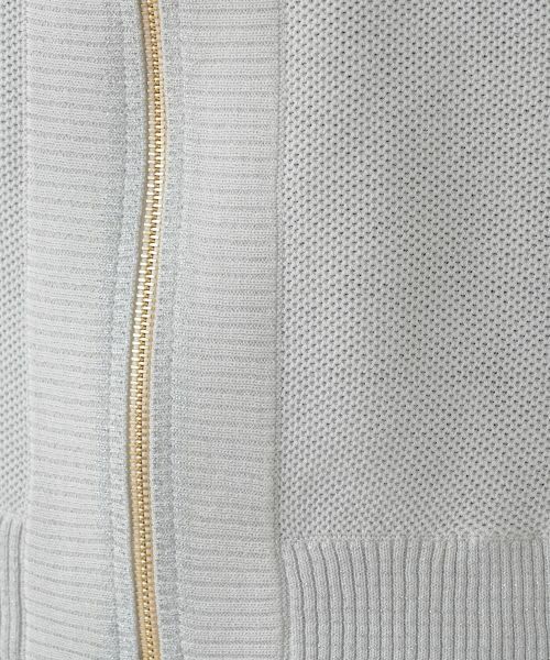 Leilian PLUS HOUSE / レリアンプラスハウス その他アウター | ニットブルゾン【Rich 1-mile】【26年3月カタログ】 | 詳細15