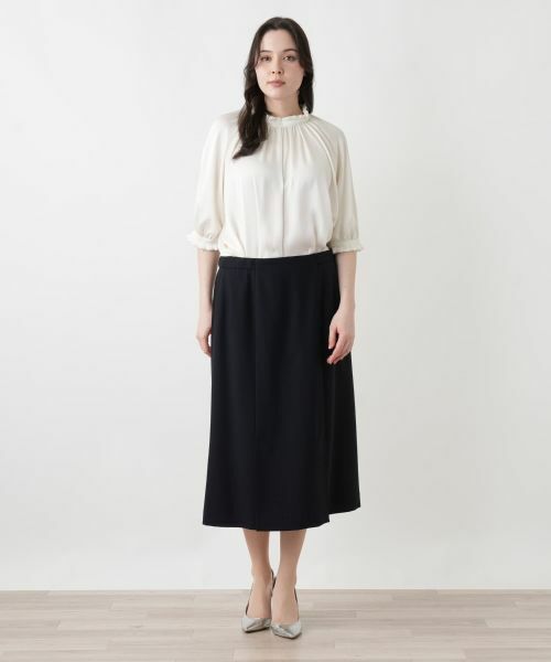 Leilian PLUS HOUSE / レリアンプラスハウス ミニ・ひざ丈スカート | スカート【BOURGE】 | 詳細1
