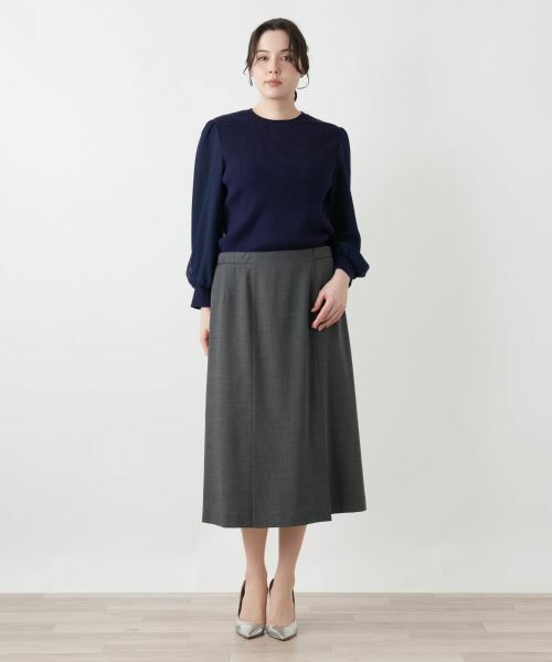 Leilian PLUS HOUSE / レリアンプラスハウス ミニ・ひざ丈スカート | スカート【BOURGE】 | 詳細4