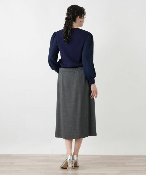 Leilian PLUS HOUSE / レリアンプラスハウス ミニ・ひざ丈スカート | スカート【BOURGE】 | 詳細6