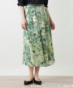 Leilian PLUS HOUSE / レリアンプラスハウス ミニ・ひざ丈スカート | スカート【BOURGE】