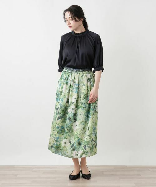 Leilian PLUS HOUSE / レリアンプラスハウス ミニ・ひざ丈スカート | スカート【BOURGE】 | 詳細1