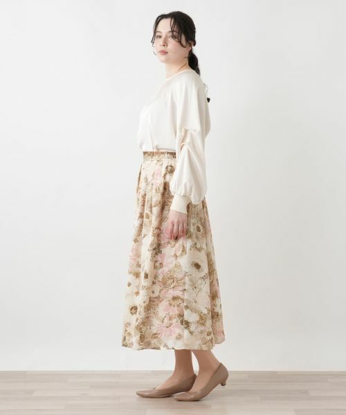 Leilian PLUS HOUSE / レリアンプラスハウス ミニ・ひざ丈スカート | スカート【BOURGE】 | 詳細5