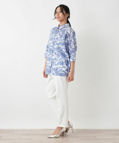 Leilian PLUS HOUSE / レリアンプラスハウス シャツ・ブラウス | ドルマンスリーブブラウス【26年3月カタログ】 | 詳細2