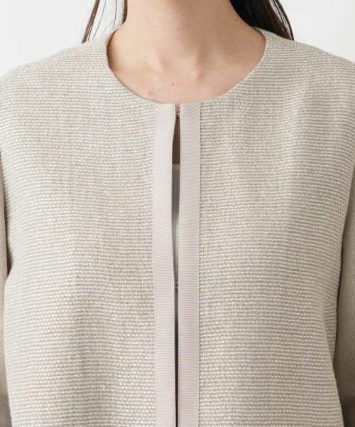 Leilian PLUS HOUSE / レリアンプラスハウス テーラードジャケット | ロングジャケット【26年3月カタログ】 | 詳細7