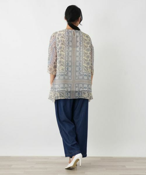 Leilian PLUS HOUSE / レリアンプラスハウス シャツ・ブラウス | ドルマンスリーブチュニック【26年3月カタログ】 | 詳細3