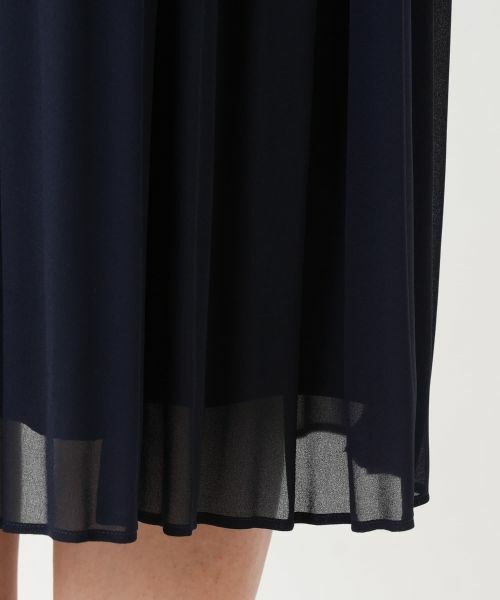 Leilian PLUS HOUSE / レリアンプラスハウス ドレス | 異素材ワンピース【セレモニー】【26年3月カタログ】 | 詳細14