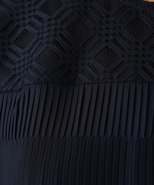 Leilian PLUS HOUSE / レリアンプラスハウス ドレス | 異素材ワンピース【セレモニー】【26年3月カタログ】 | 詳細16
