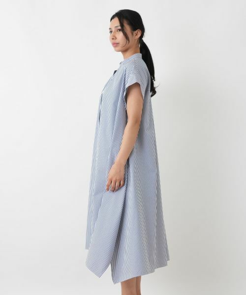 Leilian PLUS HOUSE / レリアンプラスハウス ドレス | ストライプシャツワンピース【26年3月カタログ】 | 詳細5