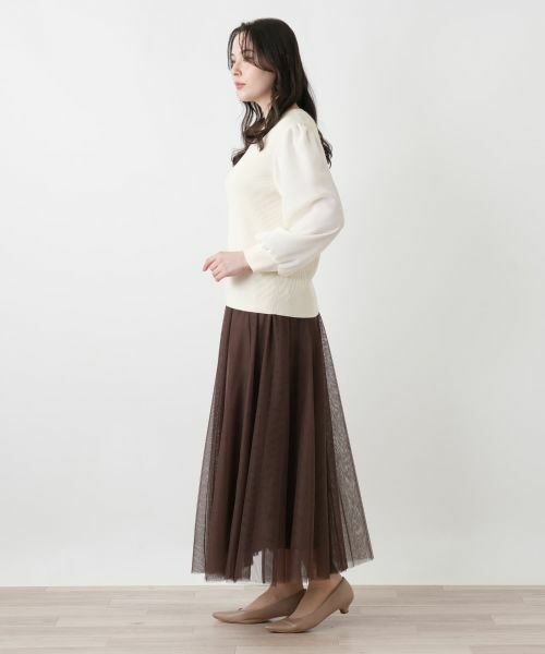 Leilian PLUS HOUSE / レリアンプラスハウス ミニ・ひざ丈スカート | スカート【NEMIKA】 | 詳細2