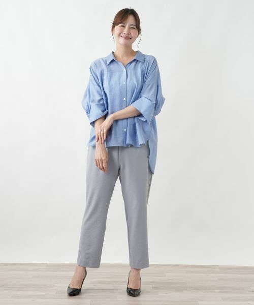 Leilian PLUS HOUSE / レリアンプラスハウス その他パンツ | クロップドパンツ | 詳細1