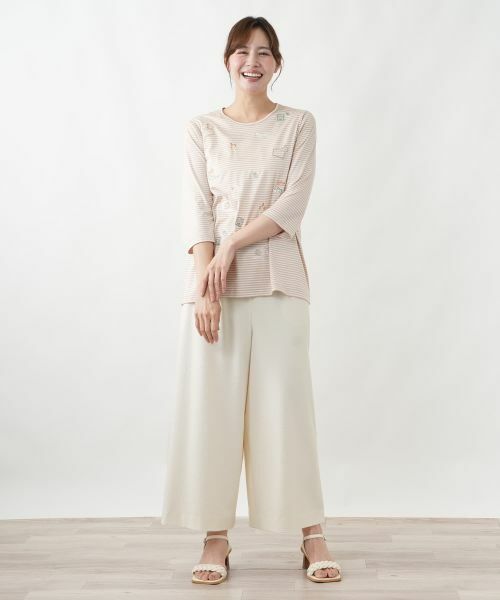 Leilian PLUS HOUSE / レリアンプラスハウス その他パンツ | ガウチョパンツ | 詳細10