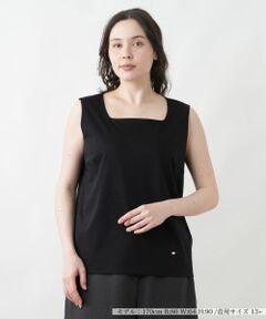 Leilian PLUS HOUSE / レリアンプラスハウス カットソー | スムースジャージーインナー