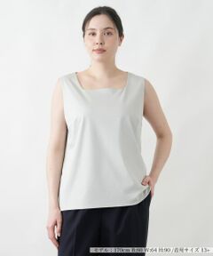 Leilian PLUS HOUSE / レリアンプラスハウス カットソー | スムースジャージーインナー