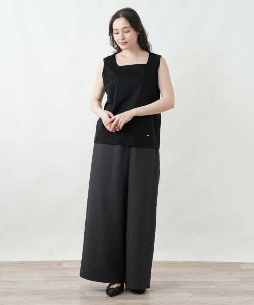 Leilian PLUS HOUSE / レリアンプラスハウス カットソー | スムースジャージーインナー | 詳細11