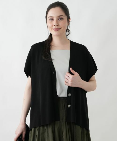 Leilian PLUS HOUSE / レリアンプラスハウス カットソー | スムースジャージーインナー | 詳細2