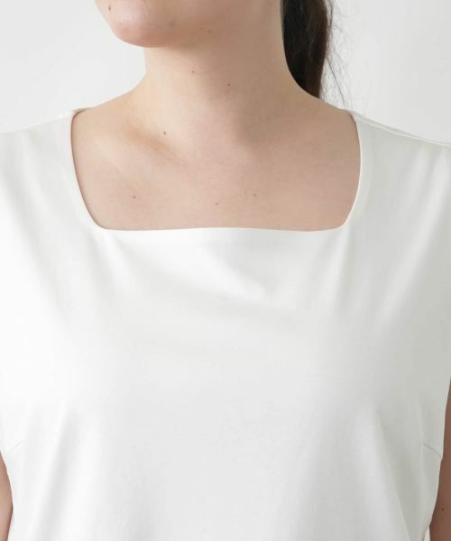 Leilian PLUS HOUSE / レリアンプラスハウス カットソー | スムースジャージーインナー | 詳細22