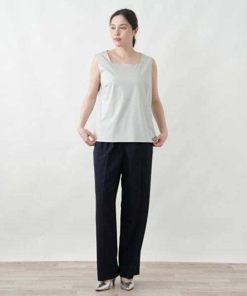 Leilian PLUS HOUSE / レリアンプラスハウス カットソー | スムースジャージーインナー | 詳細3