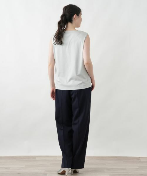 Leilian PLUS HOUSE / レリアンプラスハウス カットソー | スムースジャージーインナー | 詳細5