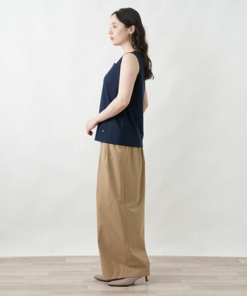 Leilian PLUS HOUSE / レリアンプラスハウス カットソー | スムースジャージーインナー | 詳細9